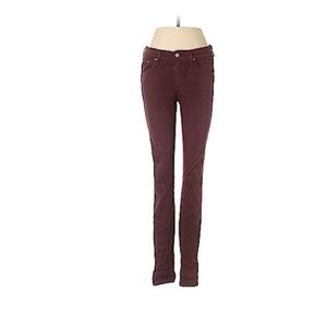 COPY - Rag & Bone burgundy skinny jeans, size 27